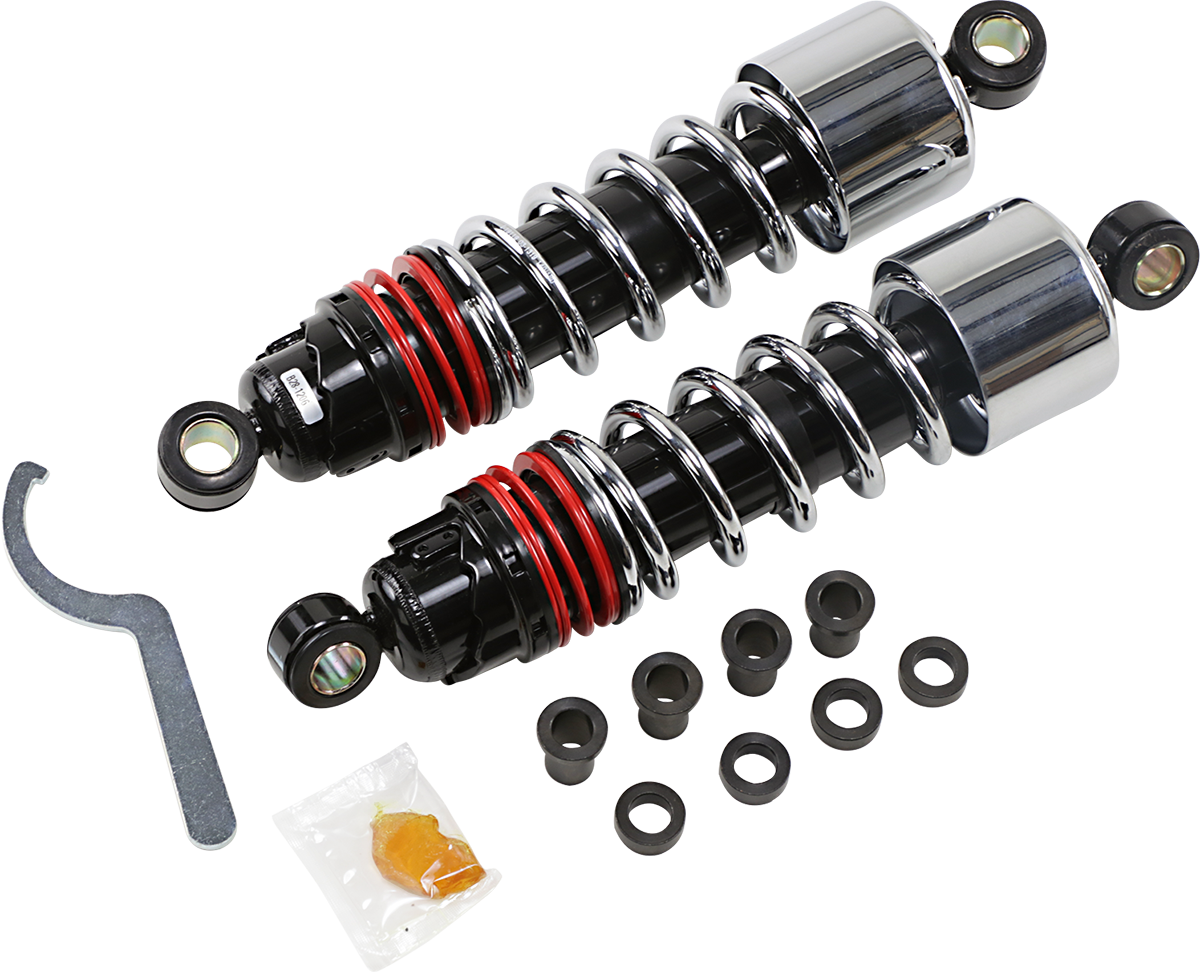 Slammer Plus Shocks - 10.5" - Chrome - XL