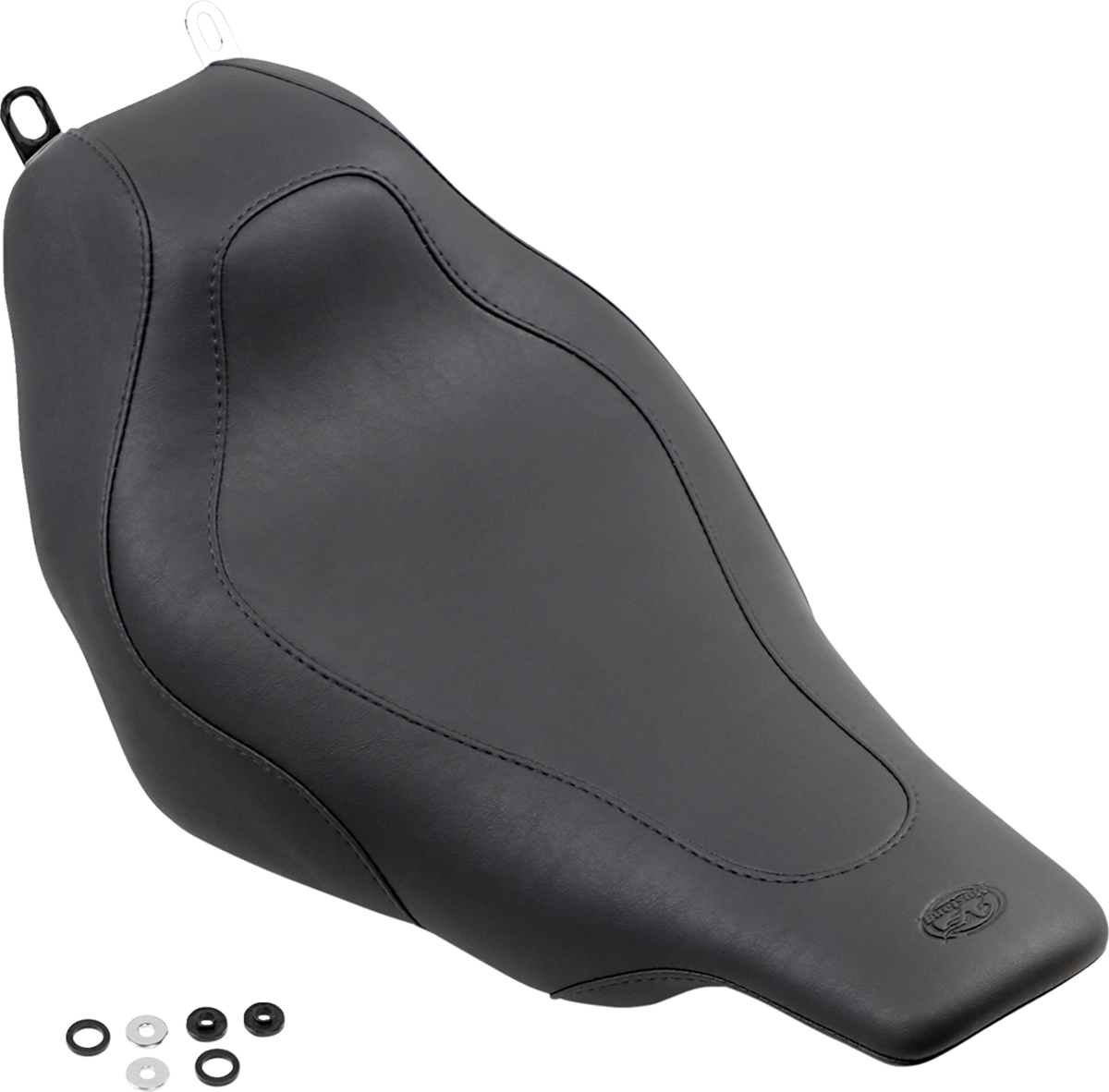 Tripper™ Solo Seat - Without Backrest - Stitched - Black - FLH/FLT '97-'07