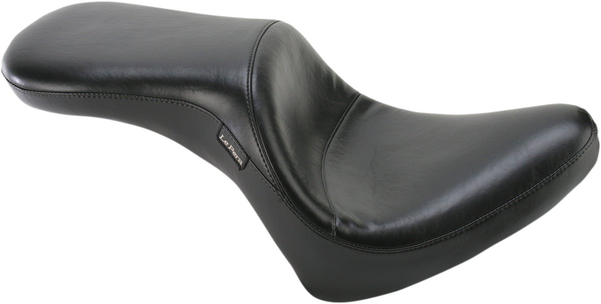 Maverick Seat - Without Backrest - Smooth - Black - Softail '84-'99