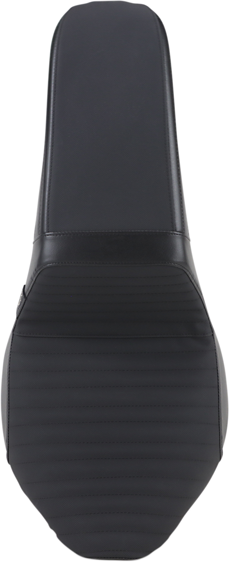 Kickflip Seat - Pleated W/ Gripp Tape - Black - Softail '18-'23