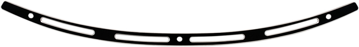 Windshield Trim - Black - Slots - '96-'13 FLH