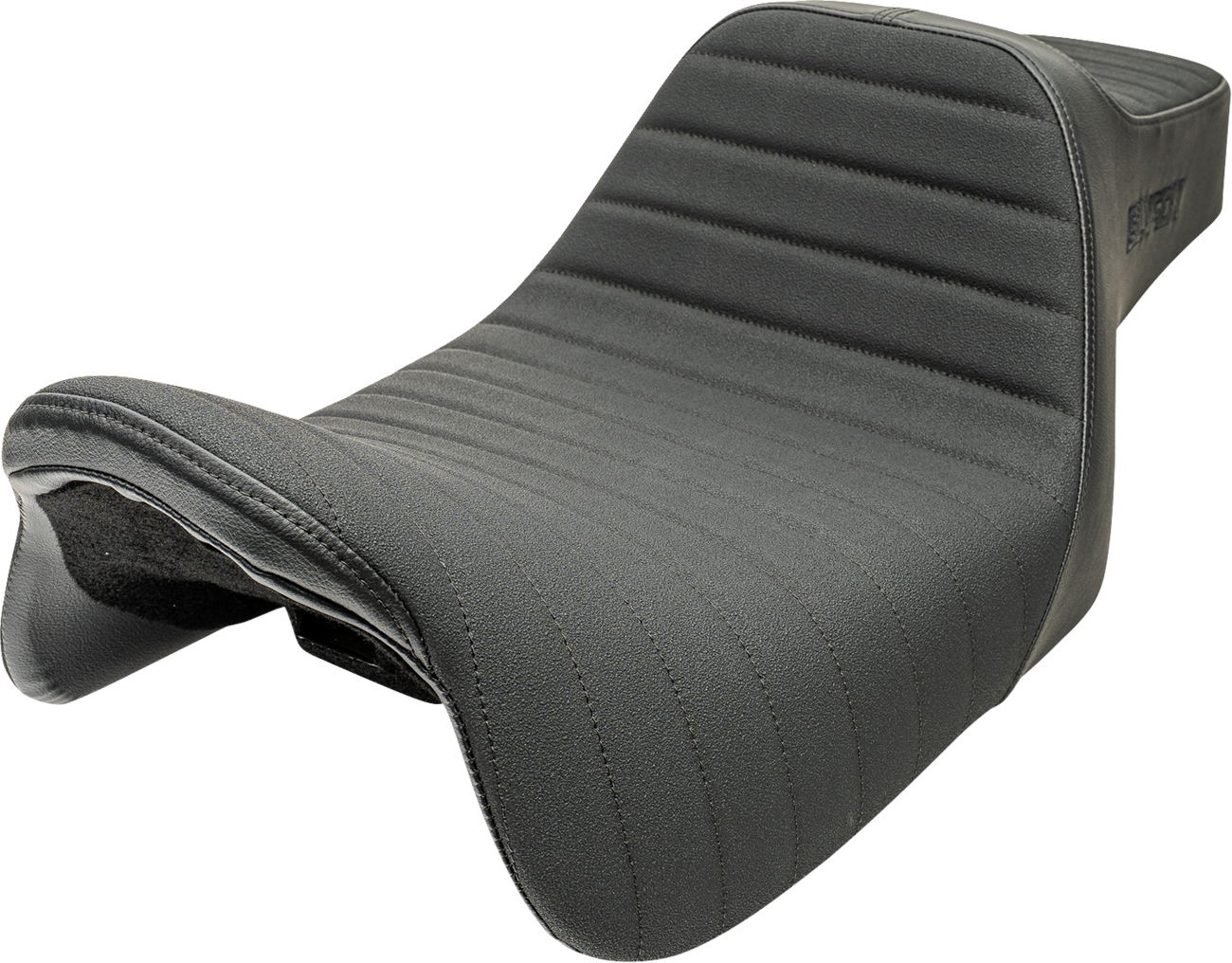 Highnoon Seat - Vinyl - Classic Stitch - Black Logo - FLH/FLT '08-'24