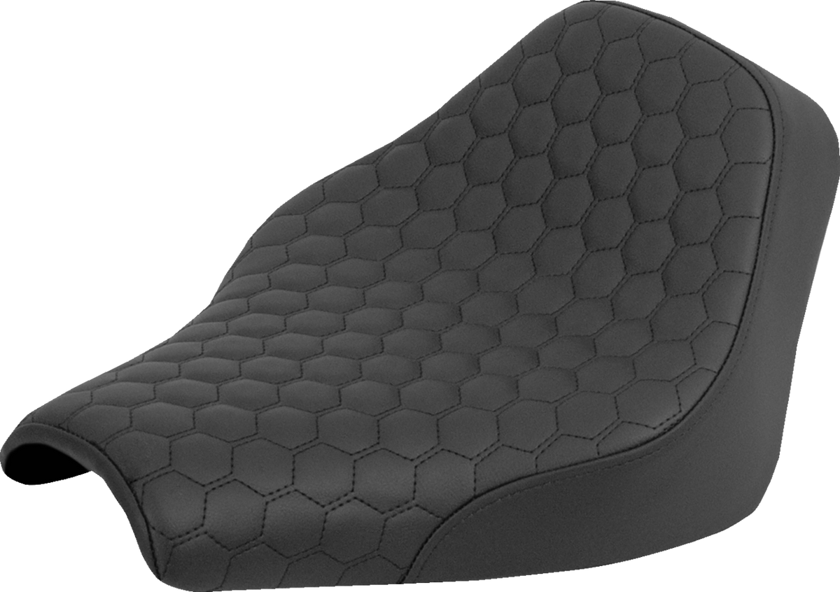 Renegade™ Solo Seat - Honeycomb - Black Stitch - FXST/FXBB '18-'25