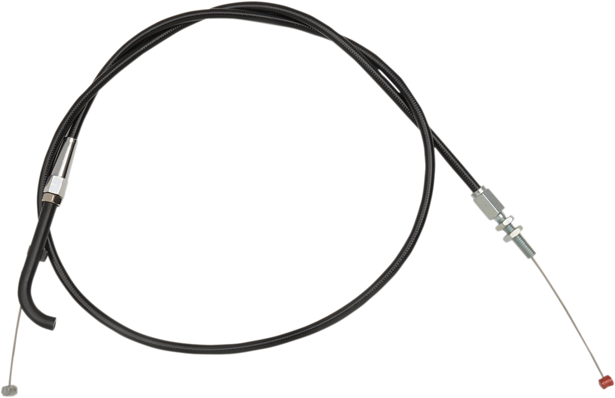 Black Vinyl Idle Cable For Victory - +6" - '08-'16