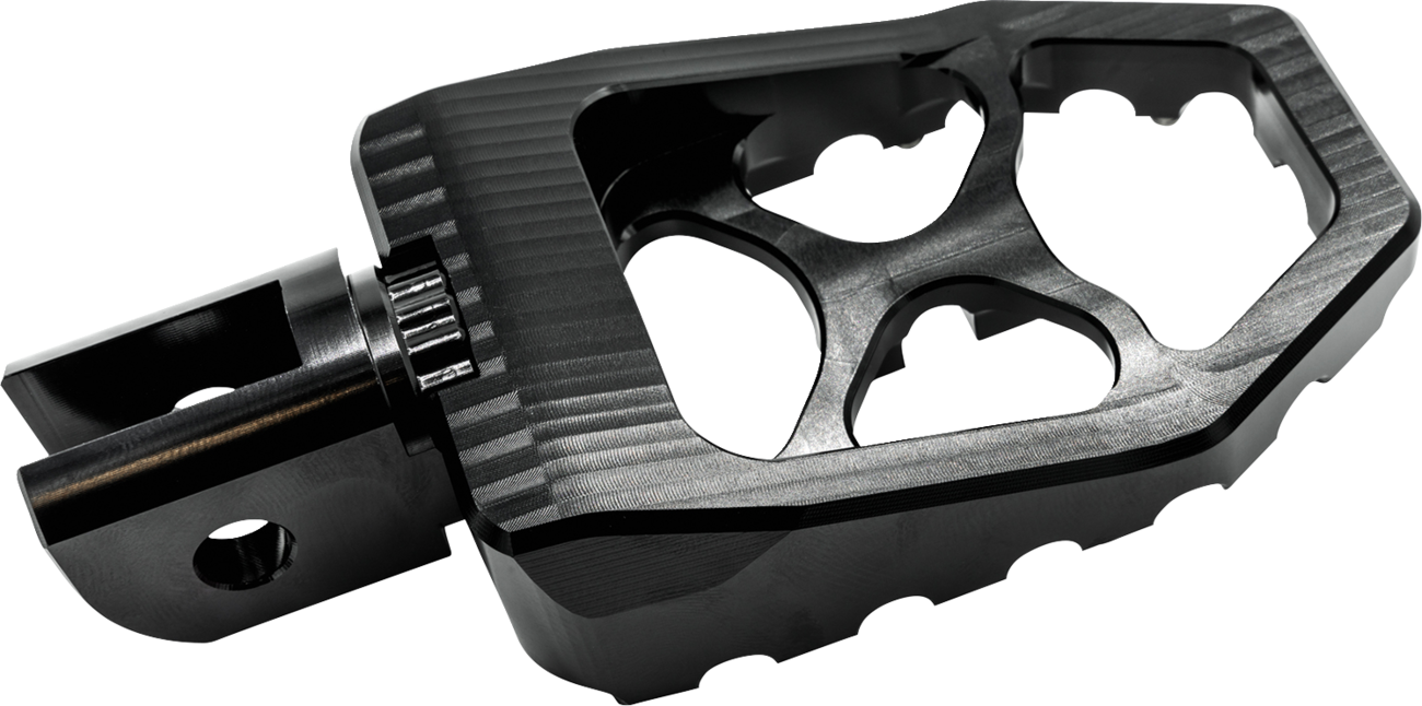MX Evolution Driver Pegs - Black - Softail