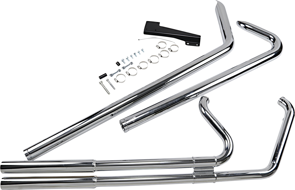 Big Shots Exhaust - Chrome - Long
