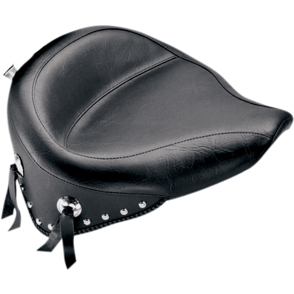 Wide Studded Solo Seat - Softail '84-'99