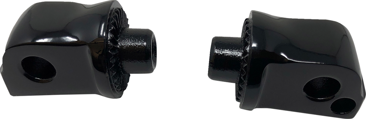 Splined Peg Adapter - Passenger - Black