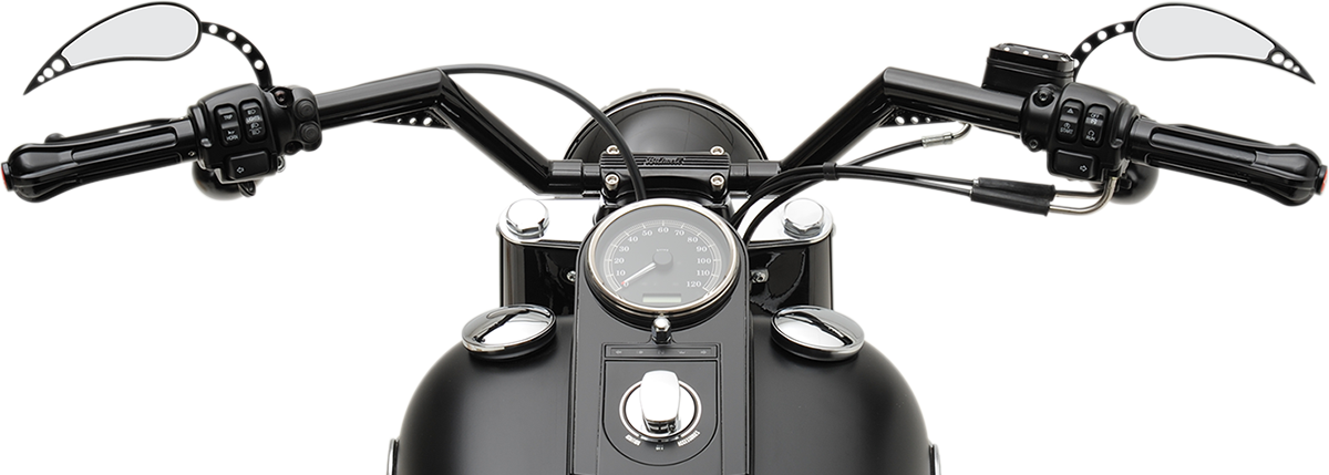 1-1/4" V-Line Handlebar - Standard - Black