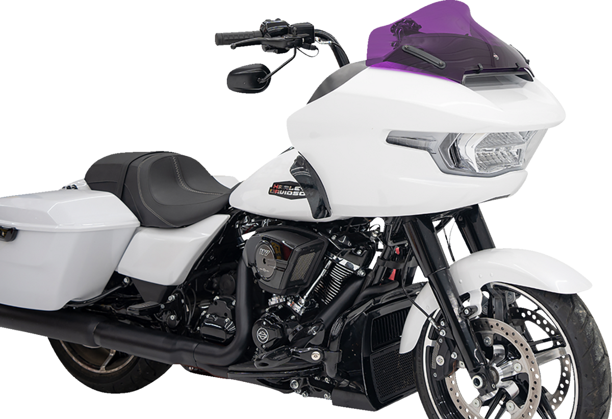 Kolor Flare® Windshield - 10" - Purple - '23-'25 FLTRX