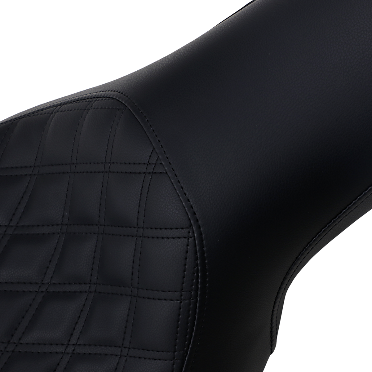 Profiler Seat - Front Lattice/Rear Smooth - Black - FL/FX '06-'17