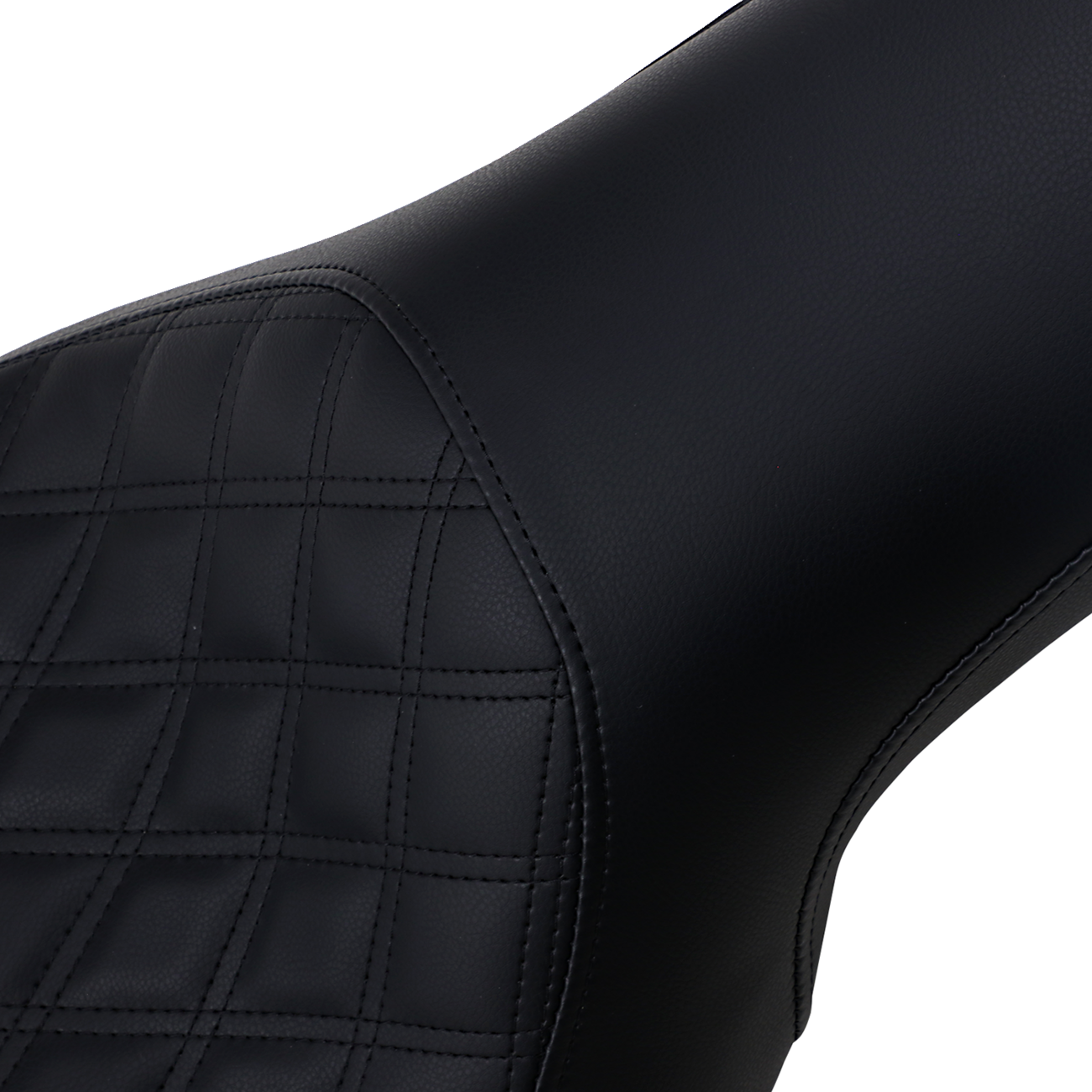 Profiler Seat - Front Lattice/Rear Smooth - Black - FL/FX '06-'17