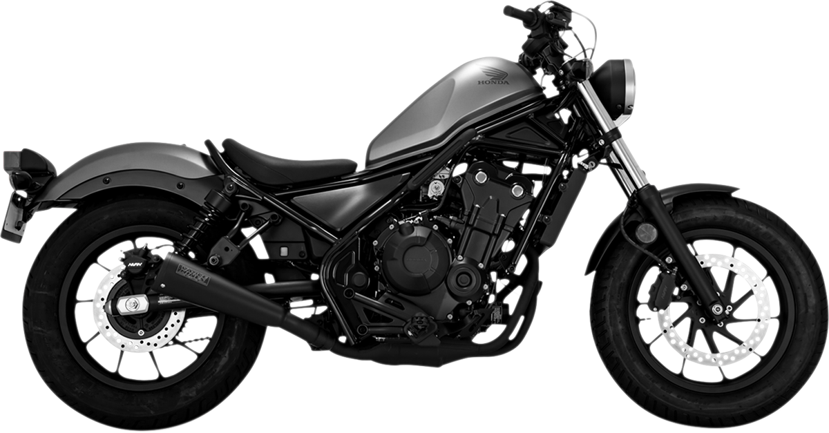 Upsweep Slip-On Muffler - Black - Rebel 300/500