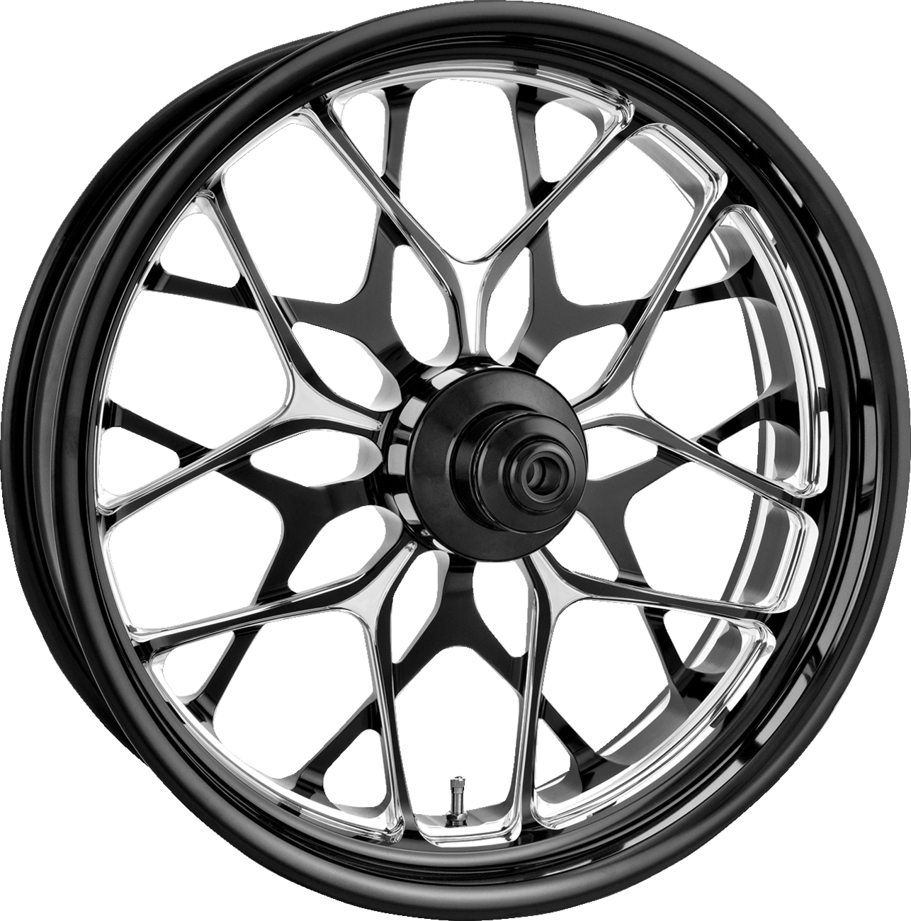 Wheel - Galaxy - Front - Dual Disc/With ABS - Platinum Cut™ - 21x3.5 - '08+ FL