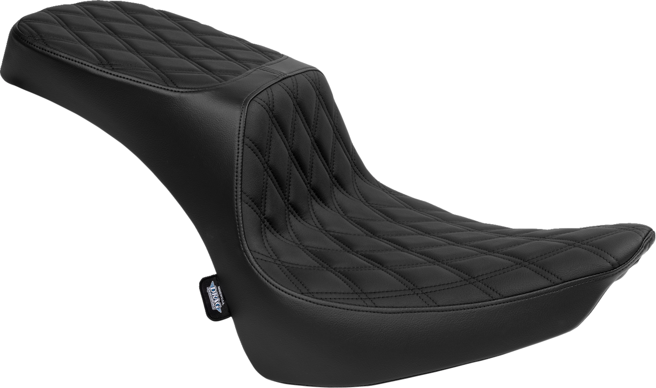 Performance Predator 2-Up Seat - Vinyl - Double Diamond - Black Thread - FL '00-'17