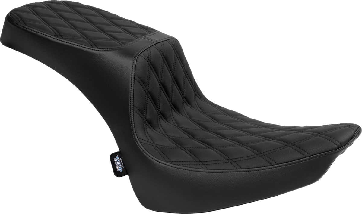 Performance Predator 2-Up Seat - Vinyl - Double Diamond - Black Thread - FL '00-'17
