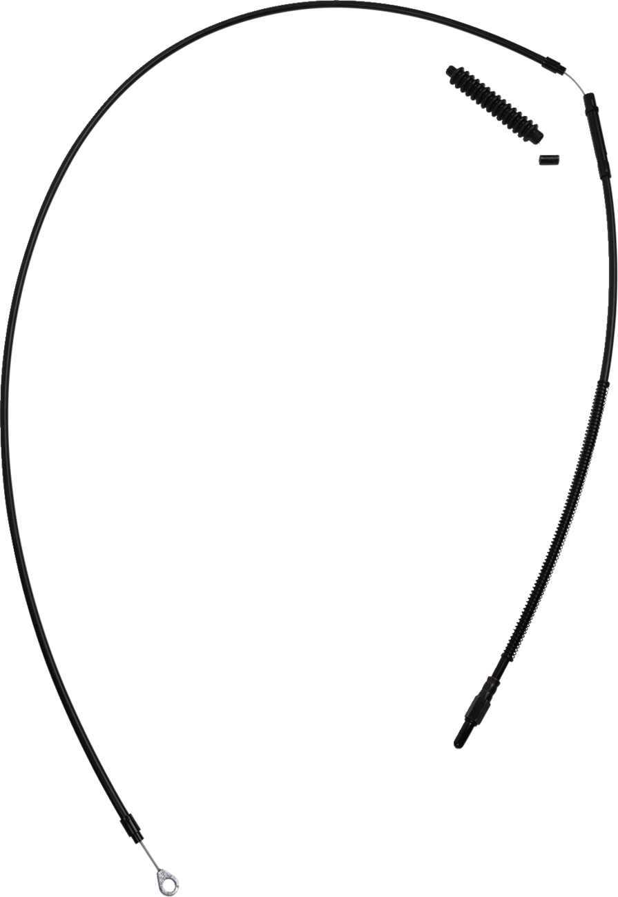 High-Efficiency Stealth Clutch Cable - +10" - '21-'24 Touring/Trike