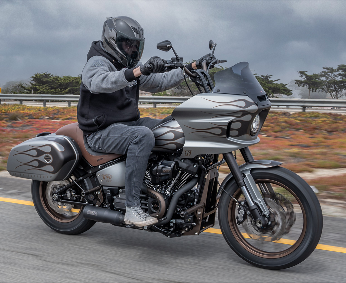 Fastback Risers - 10" - Black