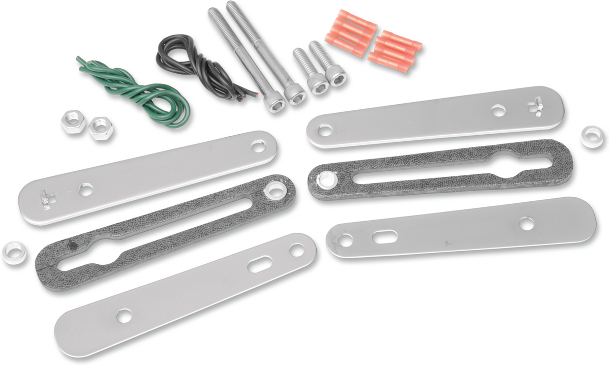 Turn Signal Relocation Kit - Sportster - Chrome