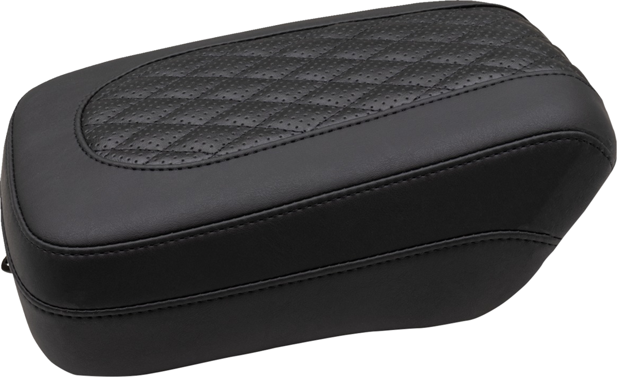 Squareback Seat - Passenger - Black - Diamond Stitch - Chief '22-'24