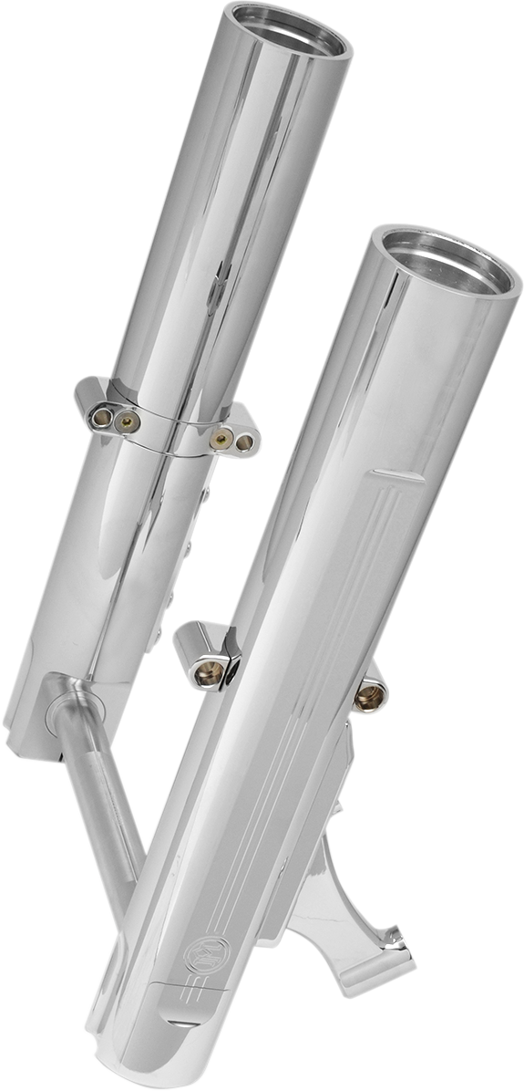 Fork Leg Kit - Chrome - Lower - Single Disc - '14-'20 FL