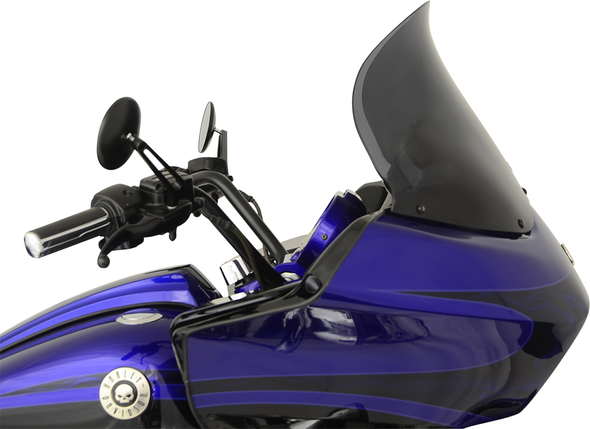 Pro-Touring Flare® Windshield - 14" - Dark Smoke - '98-'13 FLTR