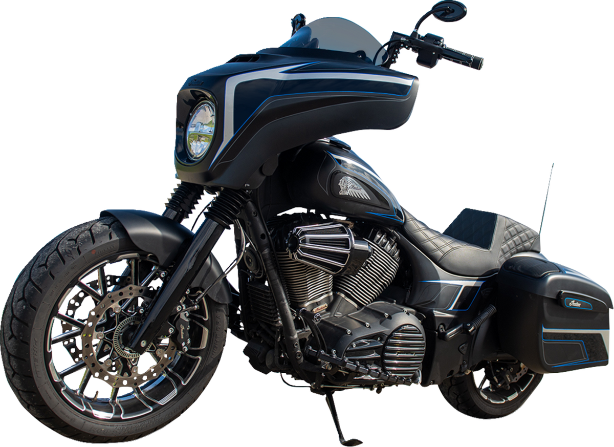 Pro Short Fat Front Fender - Indian - Chief