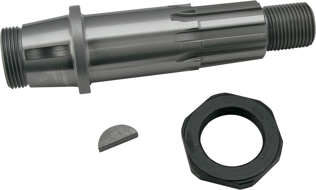 Sprocket Shaft Assembly - For S&amp;S SE/SL Flywheels - Big Twin '70-'99 (Except '99 Twin Cam)