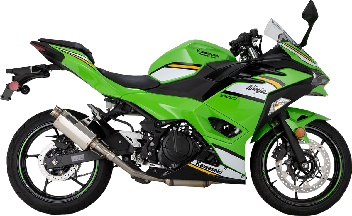 VS-6 Slip-On Muffler - Stainless Steel - Kawasaki Z/Ninja 500