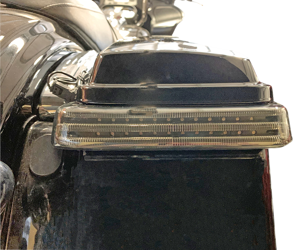 Saddlebag Lights - SS8 - Black/Smoke