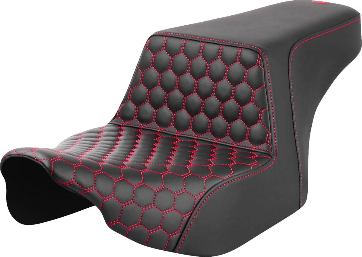 Step-Up Seat - Front Honeycomb - Red Stitching - FL '23-'24