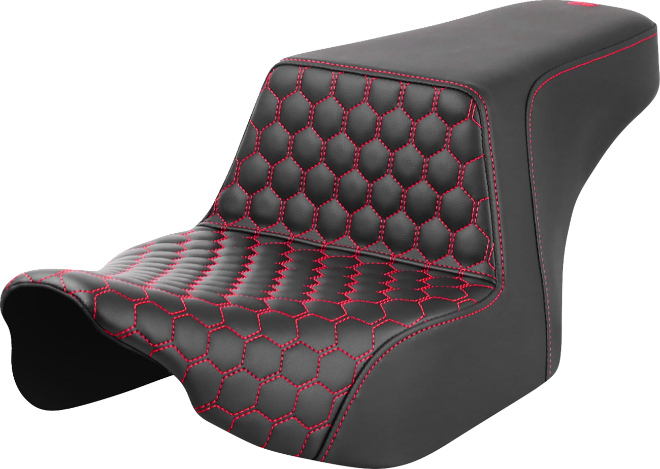 Step-Up Seat - Front Honeycomb - Red Stitching - FL '23-'24