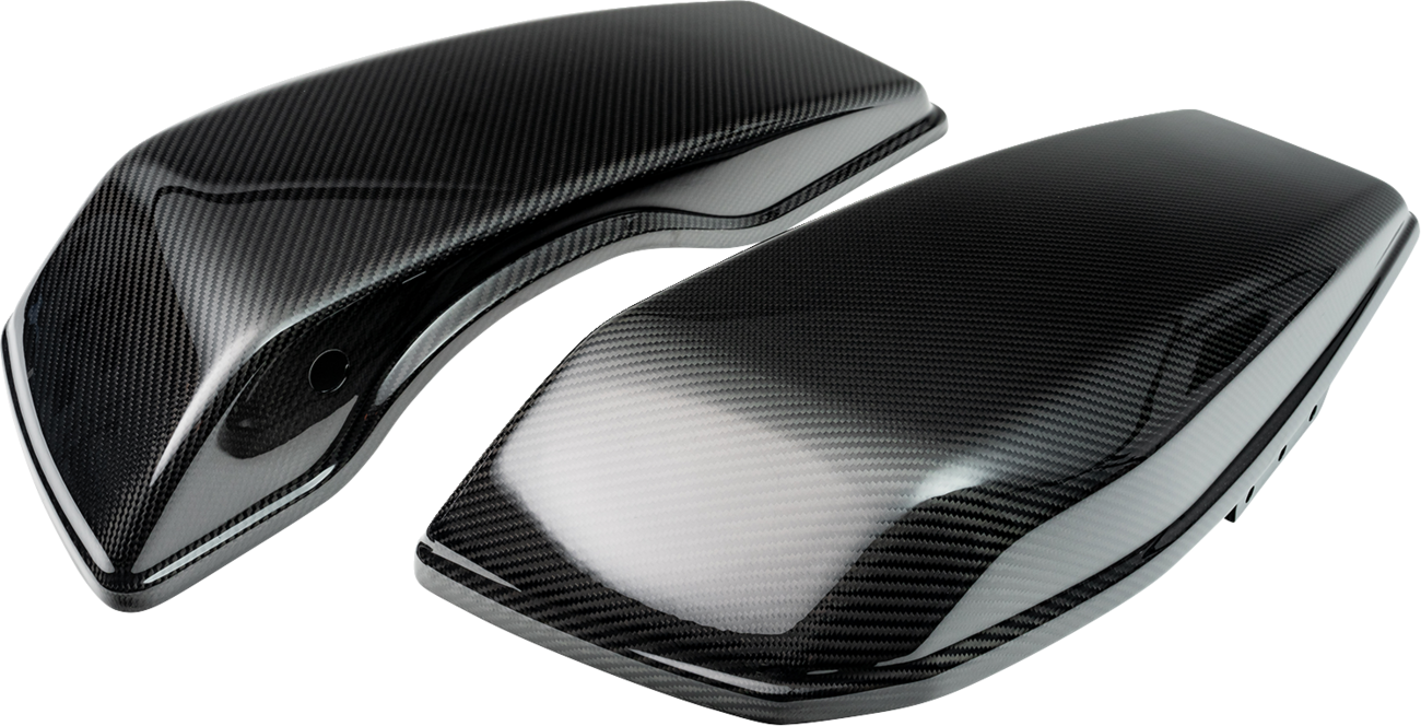 Saddlebag Lids - Carbon Gloss - FL '24-'25