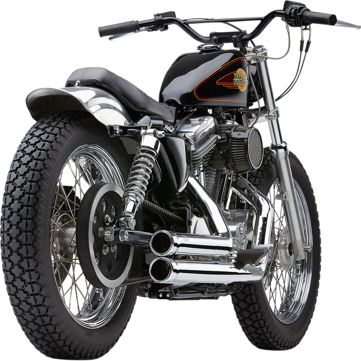 909 Exhaust - Chrome - '86-'03 XL