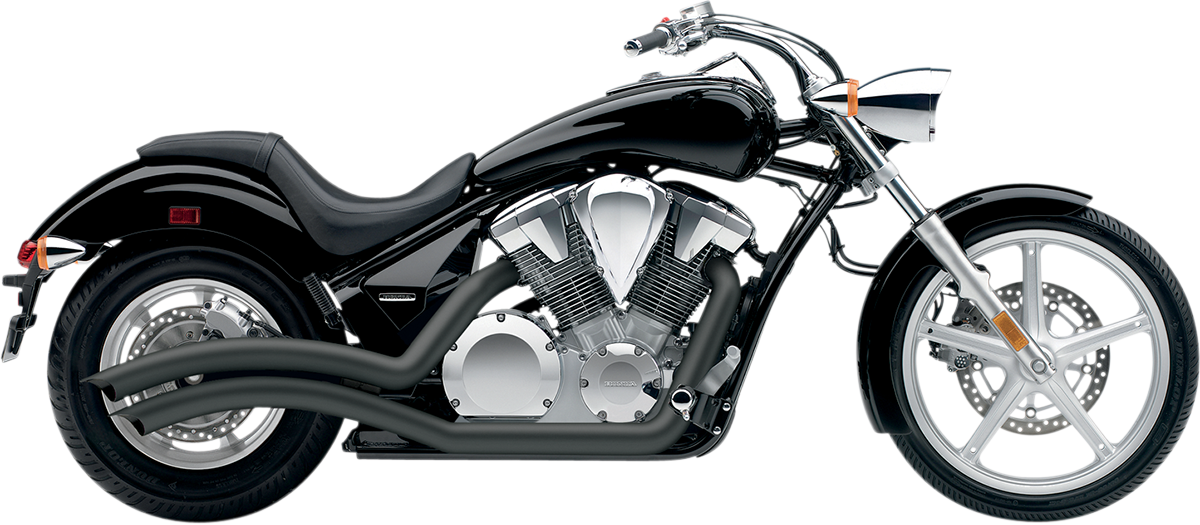Speedster Swept Exhaust - Black - VT1300