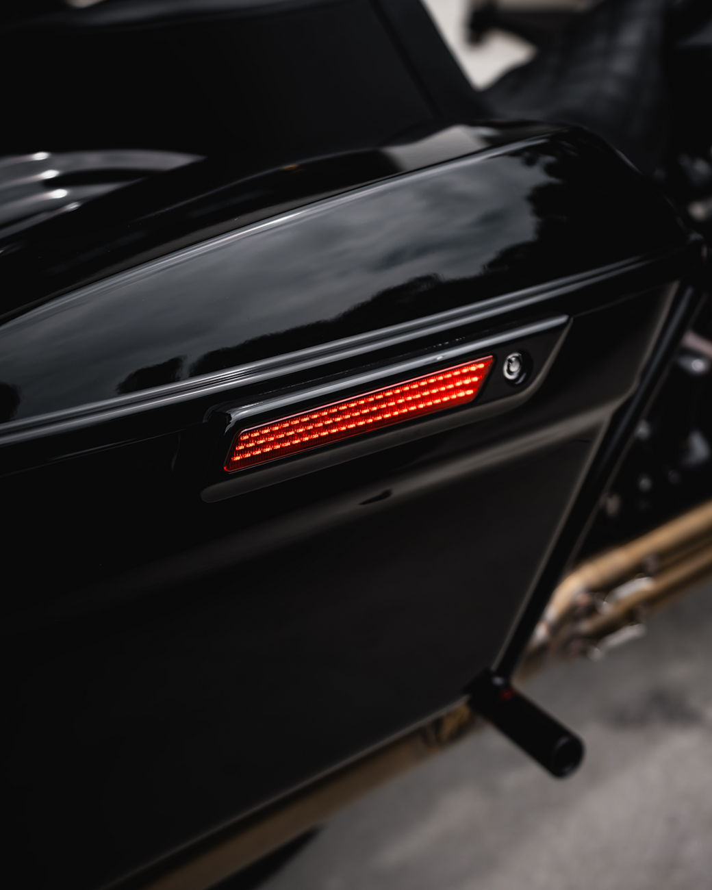 Saddlebag Latch Lights - Smoke