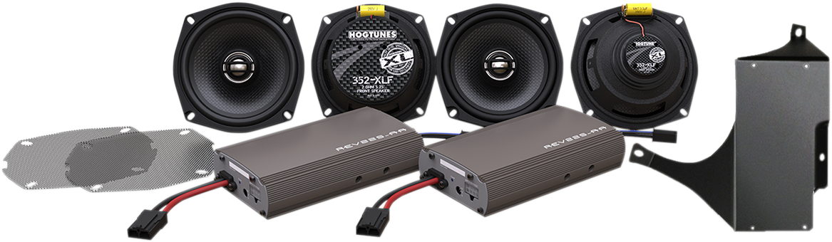 Dual Amp/Speaker Kit - XL Series - '98-'13 FLHT/FLHX