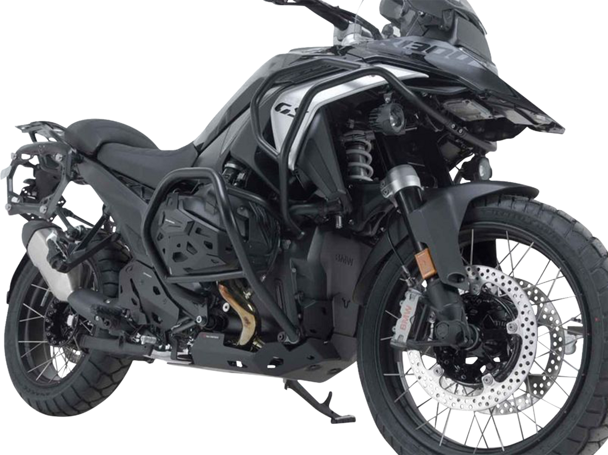 Upper Crash Bar - Black - BMW
