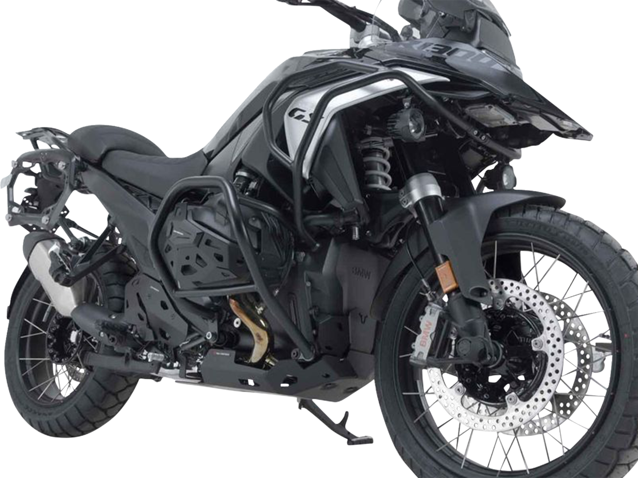 Upper Crash Bar - Black - BMW