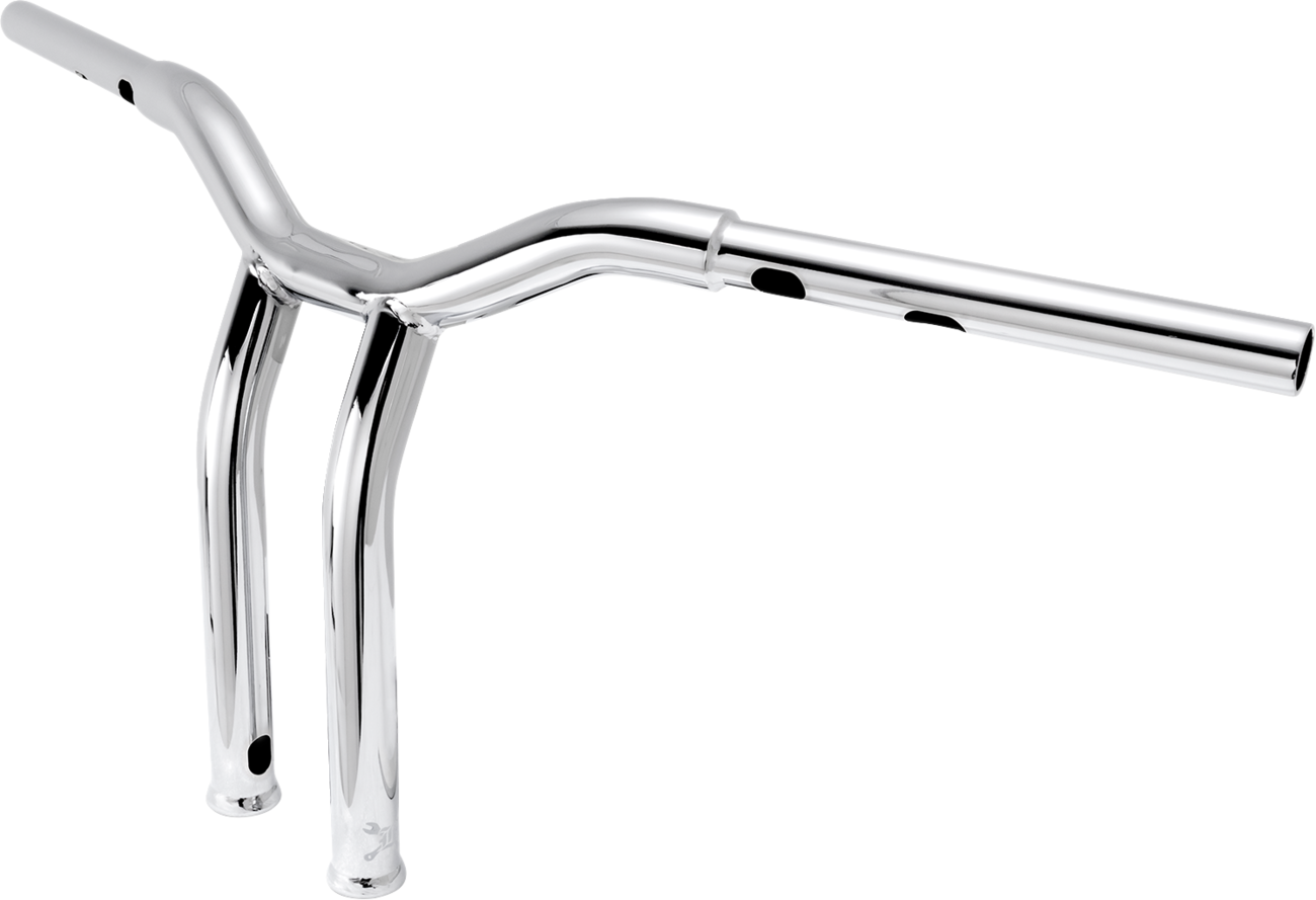 Dominator Handlebar - Touring/Softail - 12" - Chrome