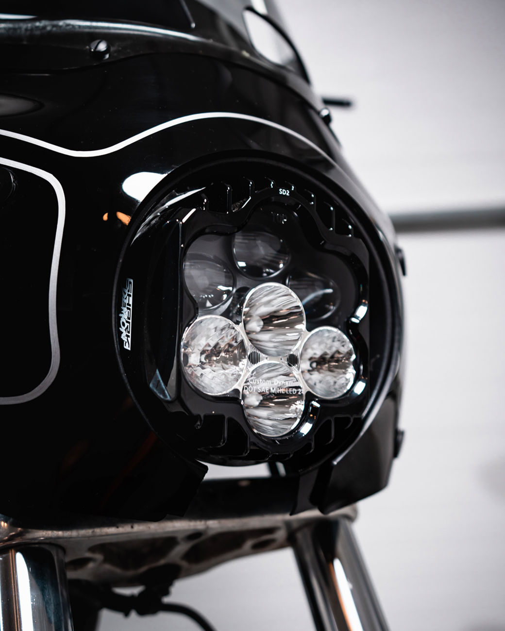 Headlight - Shark Demon - For Road Warrior Fairing