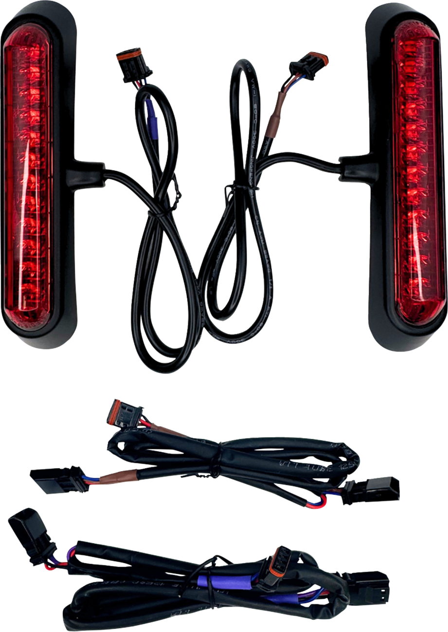 Low-Profile Saddlebag Lights