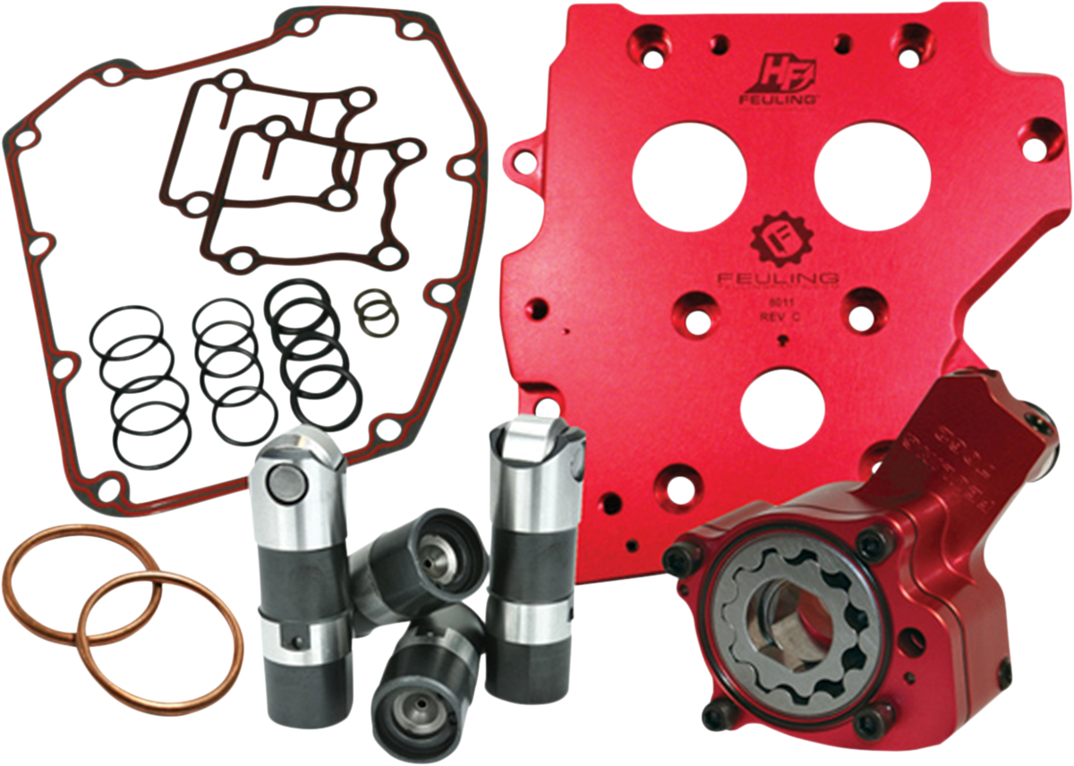 Race Series® Conversion Camplate Oil System - Twin Cam