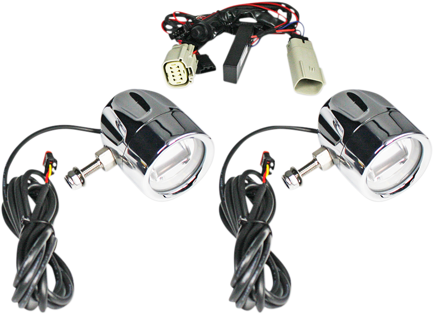 Fog Light - Chrome - Clear Lens