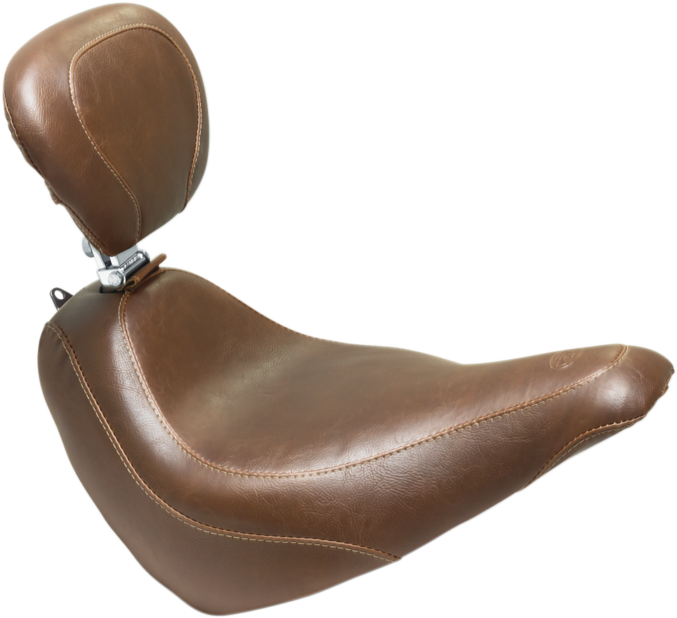 Wide Tripper™ Seat - With Driver's Backrest - Brown