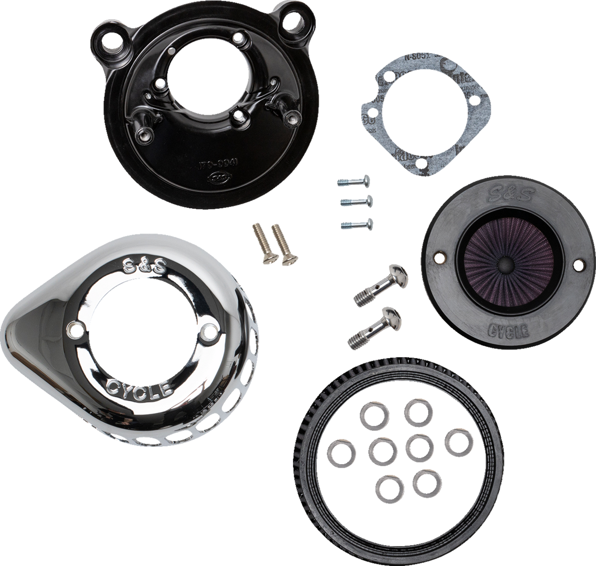 Air Stinger Stealth Air Cleaner Kit - Chrome