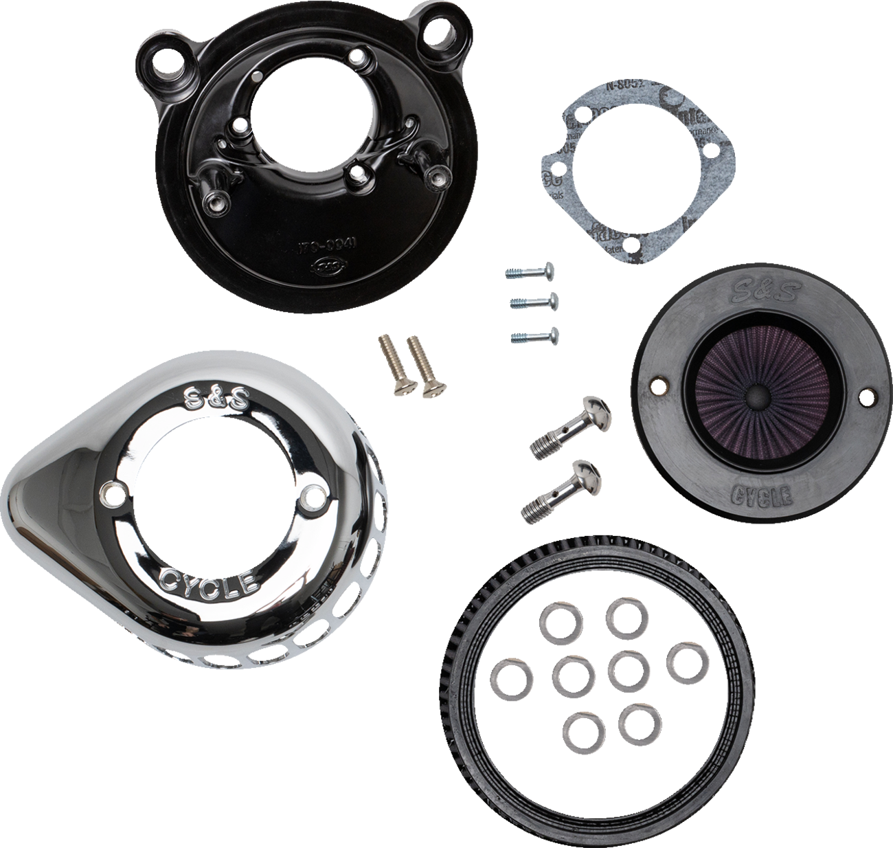 Air Stinger Stealth Air Cleaner Kit - Chrome