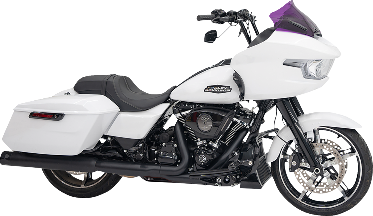 Kolor Flare® Windshield - 10" - Purple - '23-'25 FLTRX