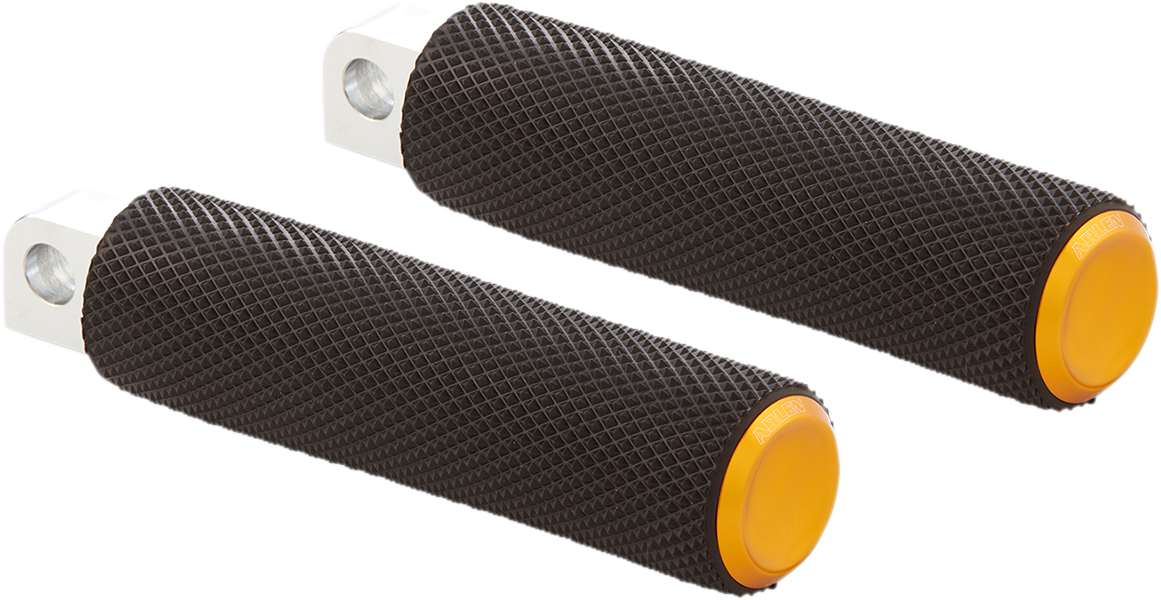 Knurled Foot Pegs - Gold - FL/FX '18-'25