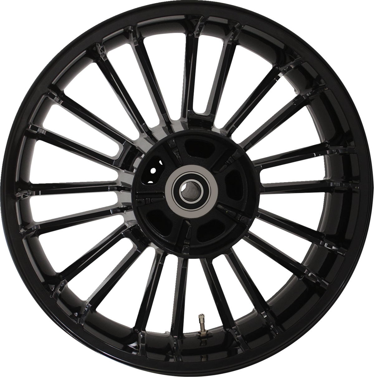 Wheel - Atlantic 3D - Rear - Single Disc/Without ABS - Black - 18x5.5 - '09-'24 Touring